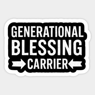 Generation Blessings Carrier Christian Gift Sticker